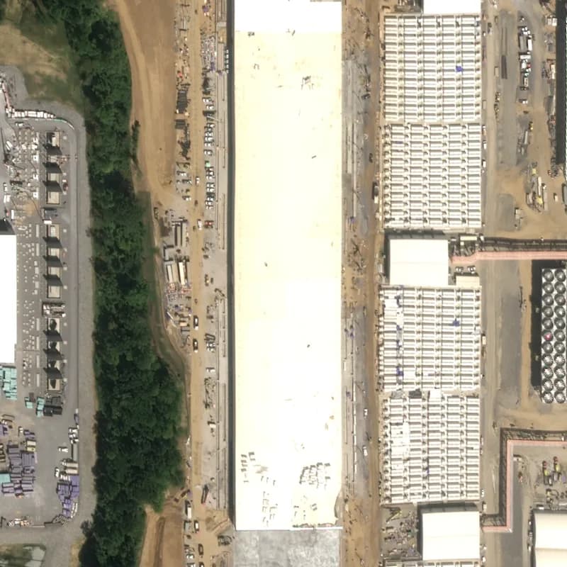 Satellite image of Colossus 2 (xAI)
