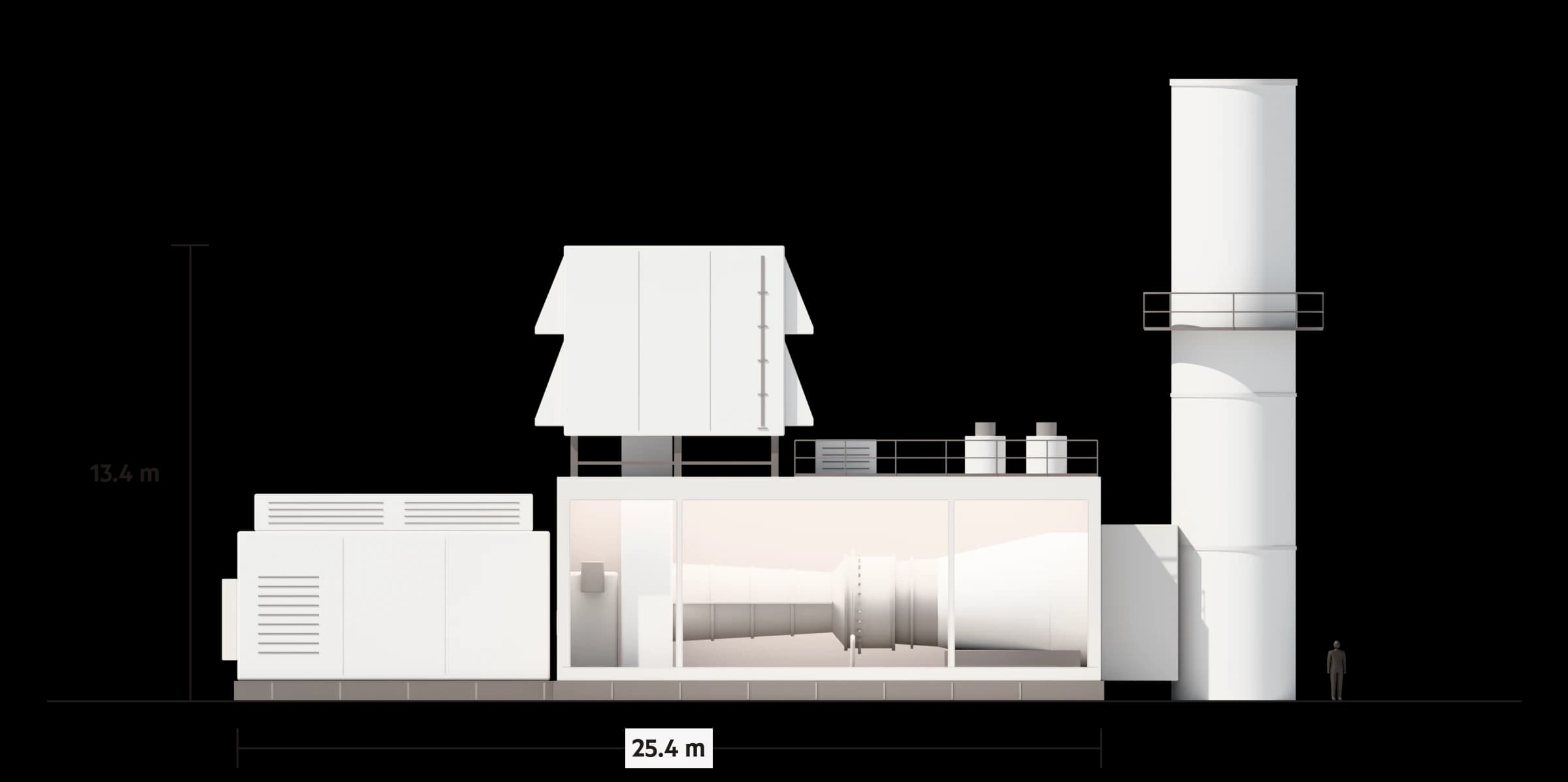 Render of the Siemens Energy SGT-800